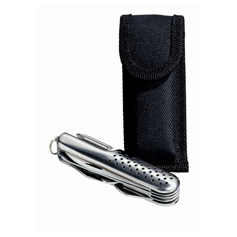Couteau Multifonctions 11 Fonctions – Pour Randonnée, Avec étui Ceinture – Occasion